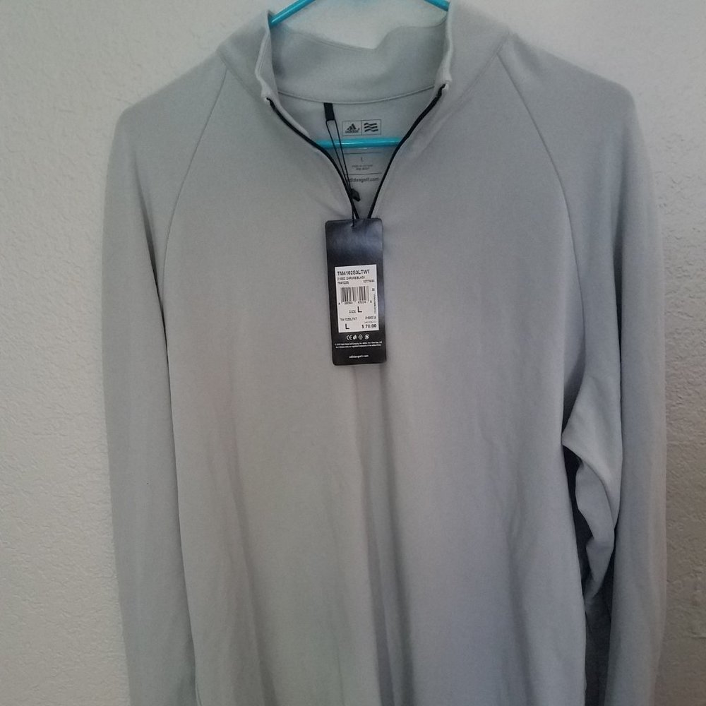 Adidas Golf Quarter-Zip Pullover Size Large